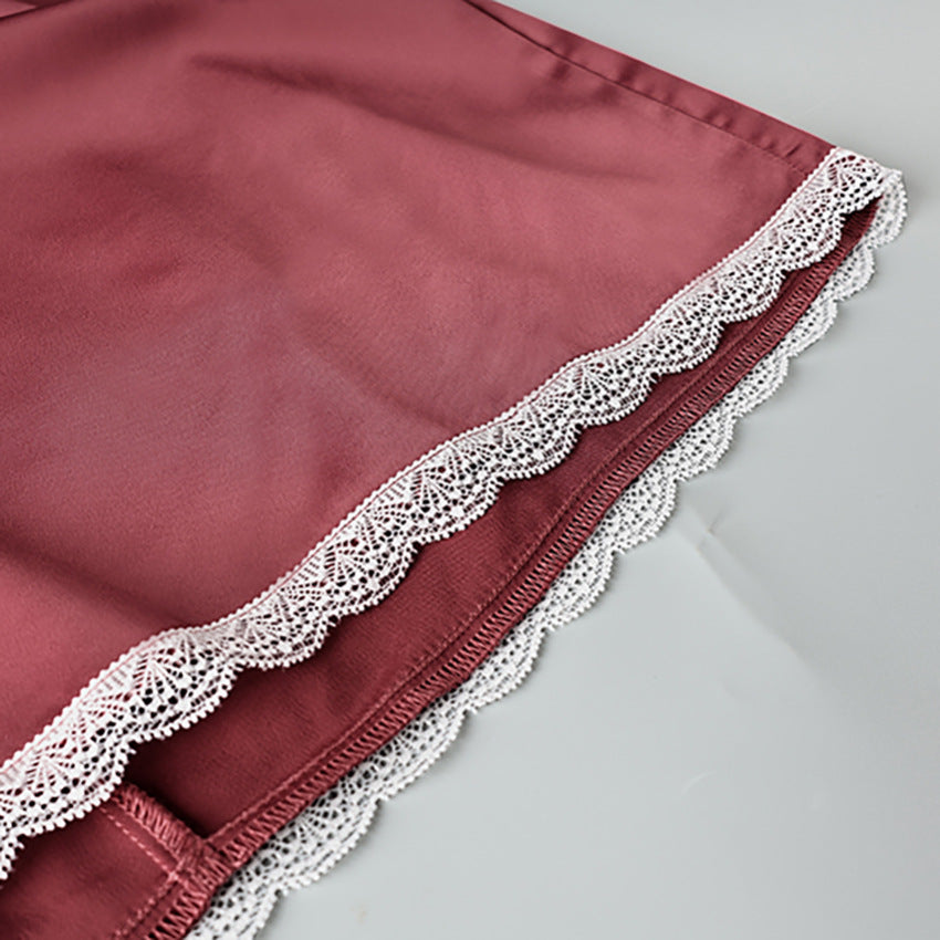 Lace high-waisted women's short skirt, highlighting the fashionable taste and temperament of women, suitable for casual commuting