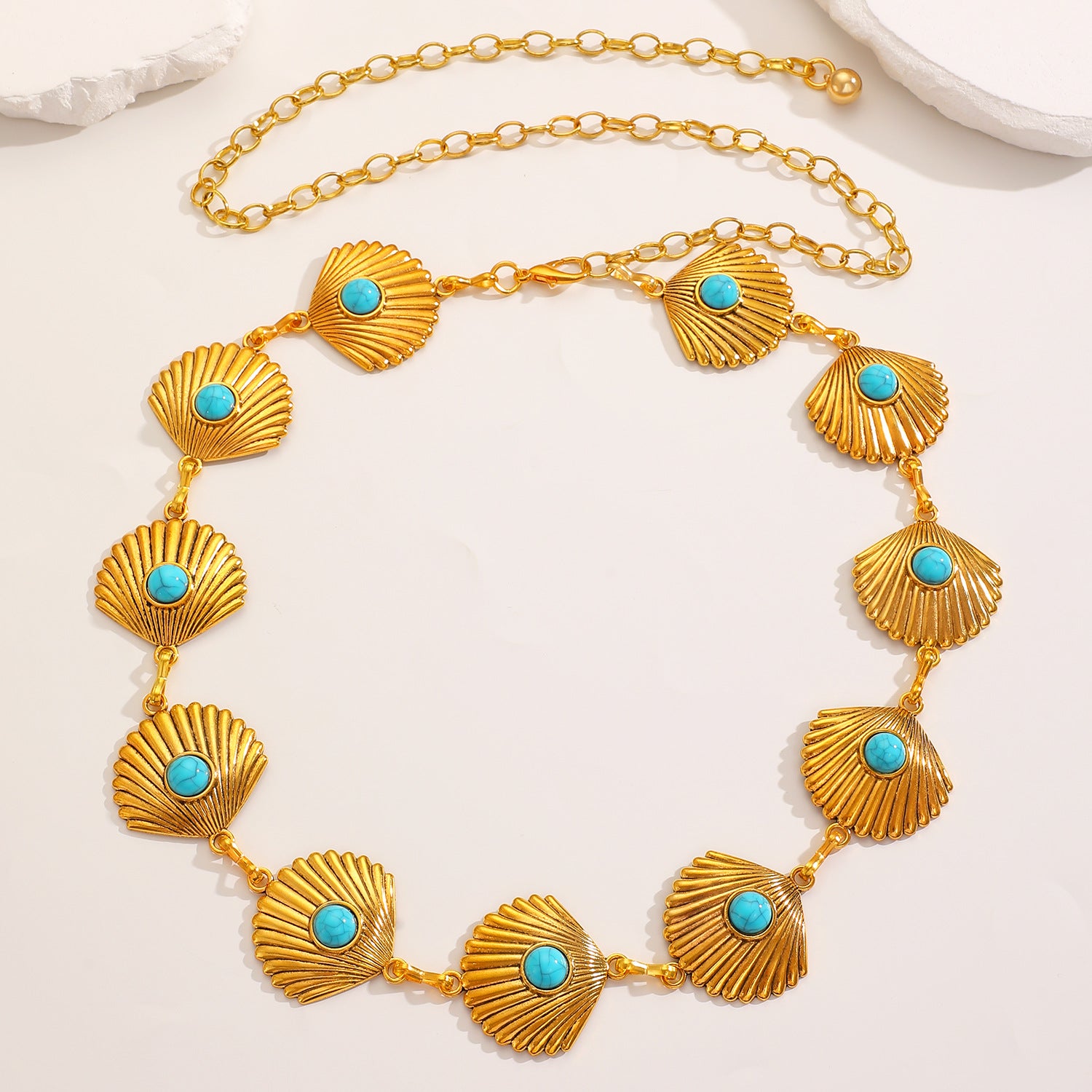 Waist chain women's decorative thin belt casualmatchingdress silver iron chain fashion skirt with tassels